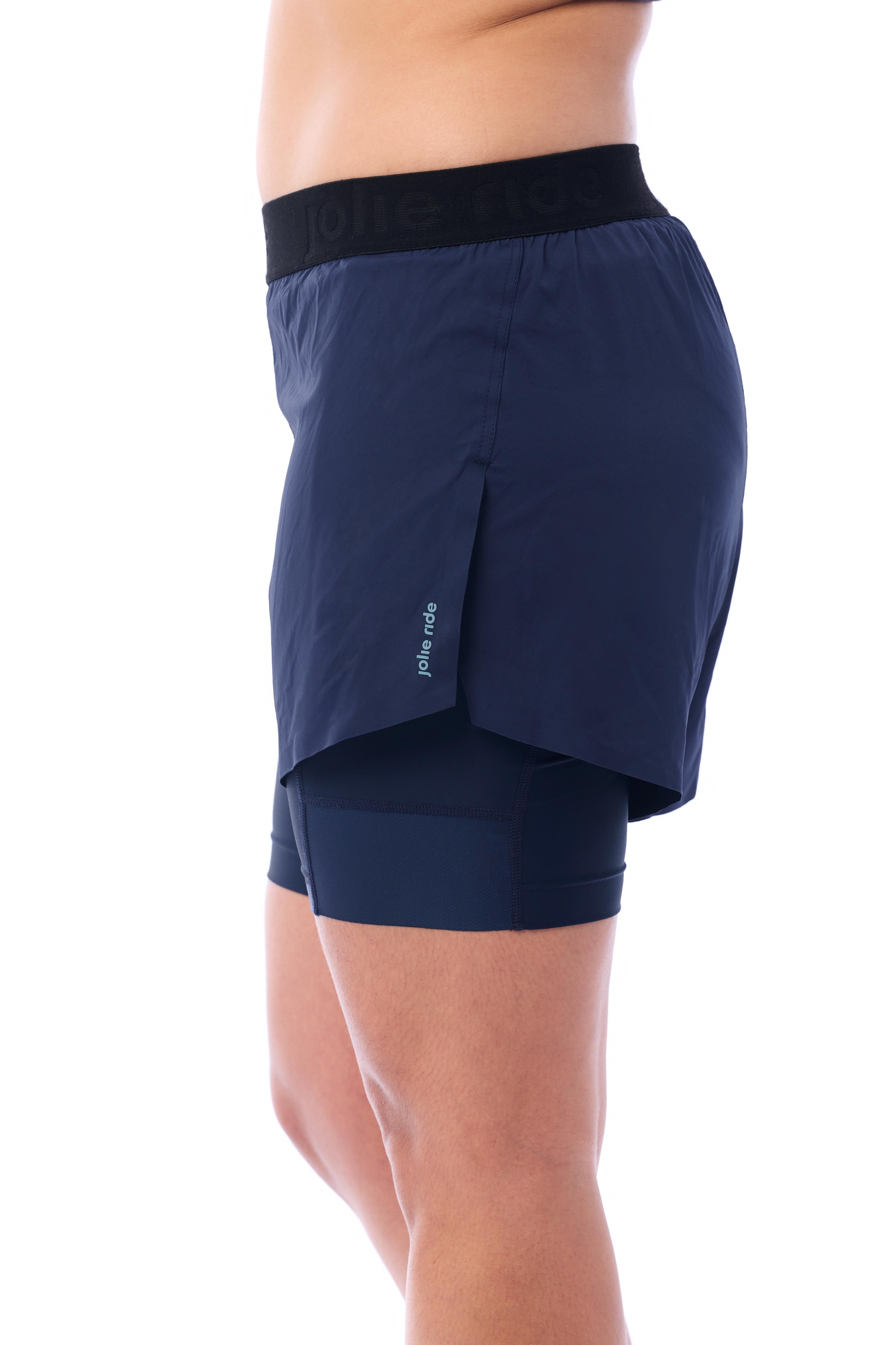 JolieRide Cycling shorts cycling shorts with over-shorts and 50+ UV protection