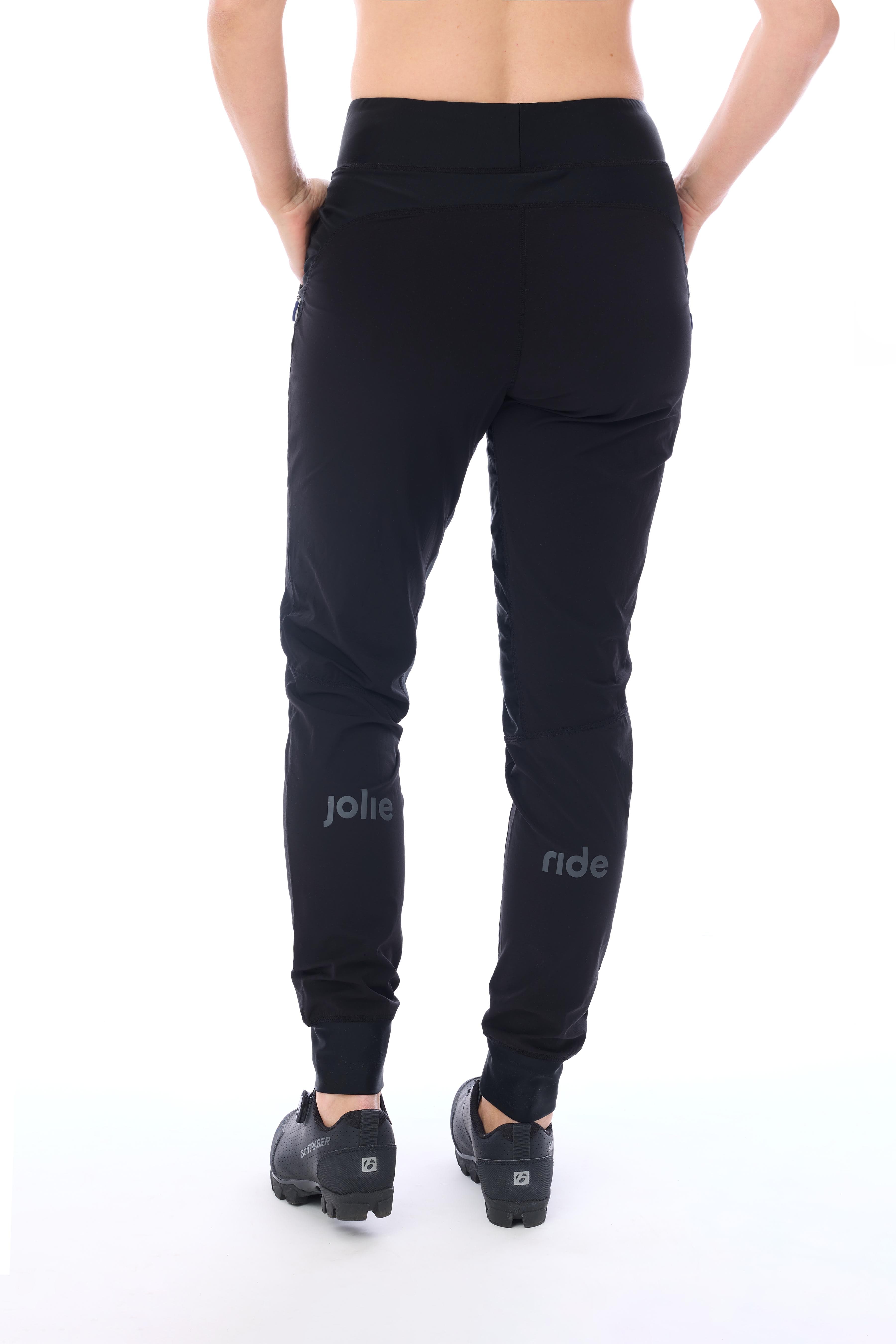 JolieRide Pants mtb jogger pants  - lightweight with wide yoga-like waistband